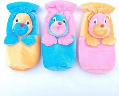 

LMN Child Care LMN Teddy Velvet Bottle Cover1(Pink,Blue,Orange