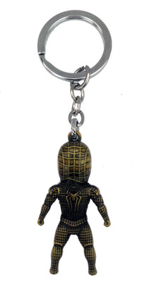 

JOSHISNEST Solid Metal Spider Man Key Chain(Brown)