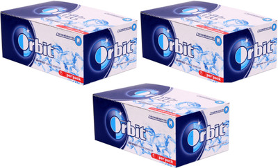 

Orbit Sugar free Winterfrost Chewing Gum(140.8 g Pack of 3)