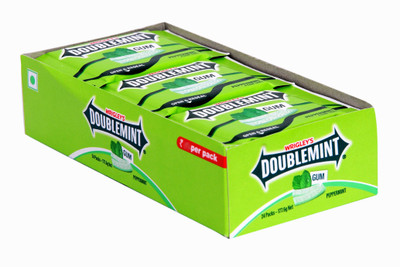 

Doublemint Gums Peppermint Chewing Gum(177.6 g Pack of 2)