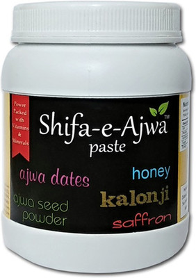 

shifa-e-ajwa Paste of Ajwa Dates, Kalonji, Ajwa Seed Powder, Honey & Saffron(200 g)