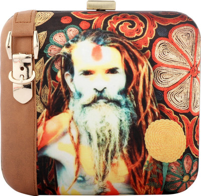 

Puneet Gupta Casual Brown Clutch