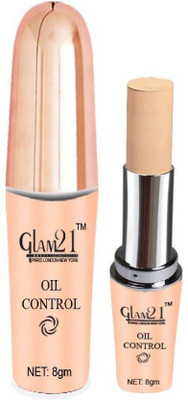 

Glam 21 High Quality Oil Control Concealer(Beige, 8 g)