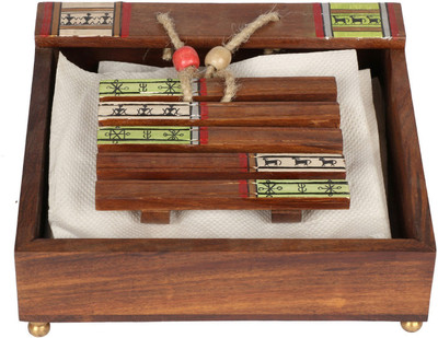 

Artysta 1 Compartments Wooden Napkin Holder(Brown)