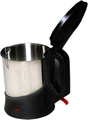

HAPPY HOME Electric Kettle, 1.0 Litre , Automatic , 1350 Watt , Boil Dry protection Electric Kettle(1 L, Silver)