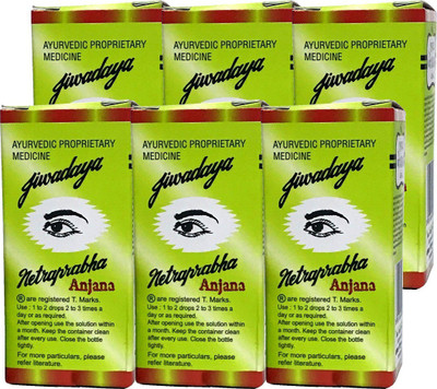 

Jiwadaya Ayurvedic Proprietary Medicine Netraprabha Anjana Eye Drops(7 g)