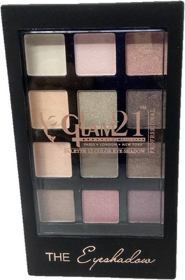 

Glam 21 Palette 12 Color Metallic Eyeshadow 12 g(Multicolor)