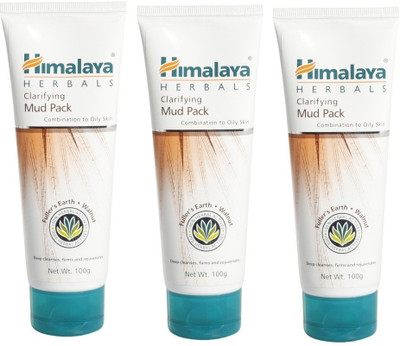 

Himalaya Clarifying Mud Pack (Pack of 3)(300 g)