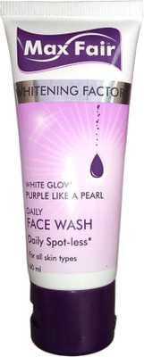 

NightBlue Max Fair Whitening Factor Daily Spot Less Face Wash(60 ml)