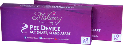 

Makeasy MEPDC101 Disposable Female Urination Device(Purple, Pack of 30)