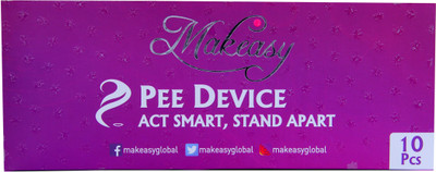 

Makeasy MEPD101 Disposable Female Urination Device(Purple, Pack of 10)