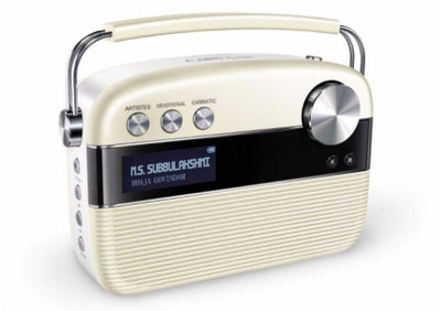 

fair centre Carvaan 6 W (Porcelain White, Stereo Channel) FM Radio(White)