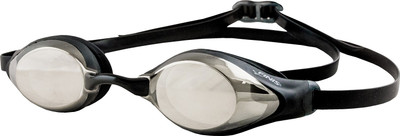 

Finis Strike Goggles Swimming Goggles(Black, Grey), Silver mirror