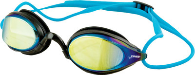 

Finis Circuit Goggles Swimming Goggles(Multicolor), Gold mirror