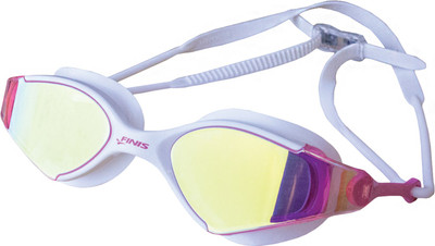 

Finis Voltage Swimming Goggles(Multicolor), White;pink mirror