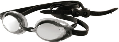 

Finis Lightning Swimming Goggles(Black, Grey), Silver;mirror
