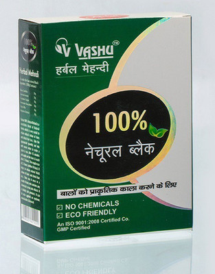 

Vashu NATURAL BLACK HAIR COLOUR Hair Color(BLACK)