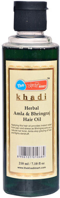 

Khadi Mart Herbal Amla & Bhringraj Hair Oil(210 ml)