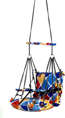 DD RETAIL Baby Swings(0-2 Years) Jhula Wooden Swing(Blue)