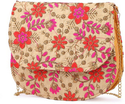 

Gaurapakhi Sling Bag(Beige)