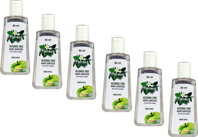 

Florous Hand Sanatizer (6 x 50 ml)(300 ml, Bottle, Pack of 6)