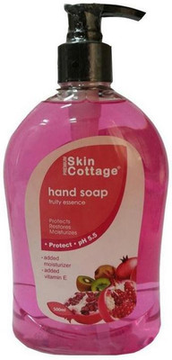 

Skin Cottage Hand Soap, Fruity Essence - 500ml(500 ml, Pump Dispenser)