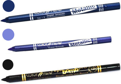

Color Fever shocking color kajal(navy blue, purple, black)