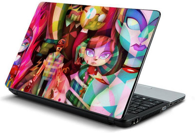 

PrintHunt MULTICOLOR-387 VINYL Laptop Decal 15.6