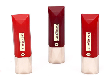 

lyon beauty,usa Lipstics combo of 3 popular color premium lipstics(MAROON, 3.5 g)