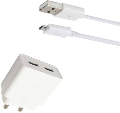 DAKRON Wall Charger Accessory Combo for Lenovo K8 Note(White)