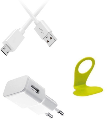 SARVIN Wall Charger Accessory Combo for Samsung Galaxy J7 Pro(White)