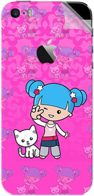 Snooky Apple iPhone 5s Mobile Skin(Multicolor)