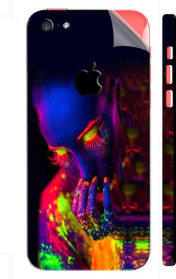 Snooky Apple iPhone 5c Mobile Skin(Multicolor)