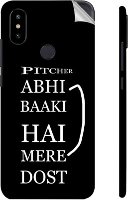 Snooky Mi A2 Mobile Skin(Multicolor)