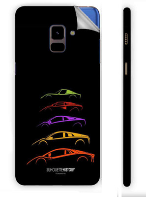Snooky Samsung Galaxy A8 Plus Mobile Skin(Multicolor)