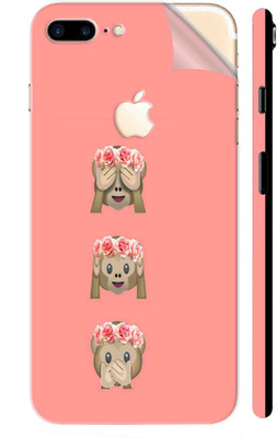 Snooky Apple iPhone 7 Plus Mobile Skin(Multicolor)
