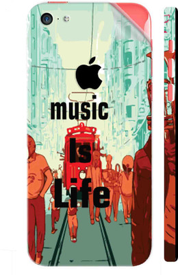 Snooky Apple iPhone 5c Mobile Skin(Multicolor)