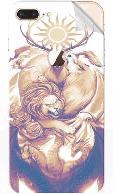 Snooky Apple iPhone 8 Plus Mobile Skin(Multicolor)