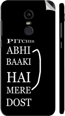 Snooky Xiaomi Redmi Note 5 Plus Mobile Skin(Multicolor)