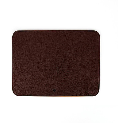 

Robobull Chocolate Brown Genuine Leather Mousepad(Chocolate Brown)