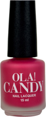 

Ola Candy Strawberry Tulips Matte Nail Paint Pink3