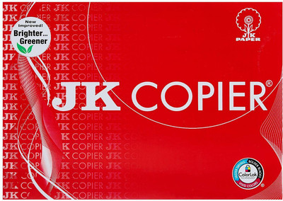 

JK JK Copier Unruled A4 Multipurpose Paper(Set of 1, Super- White Bright Paper)