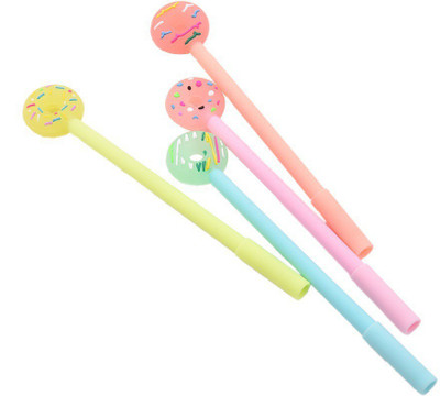 

Oytra Cute Cartoon Donut Pen for Kids Gel Pen(Pack of 4)