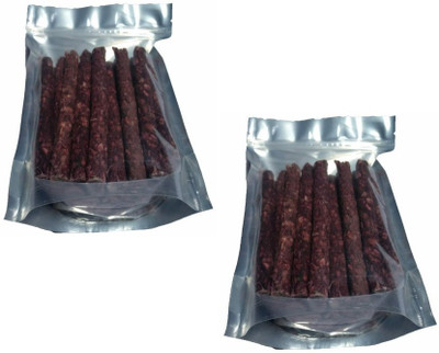 

SAWAY Healthy Munchy sticks Chocolate Flavor Standard Zip Pack of 2 (900 Gram ) Chicken Dog Chew(900 g, Pack of 2)