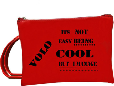 

VOLO mobile pouch for girls/ladies/womens Mobile Pouch(Red)