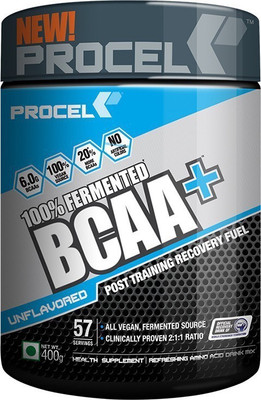 

PROCEL 100% Fermented BCAA+ 57 Serving - BCAA(400 g, Unflavored)