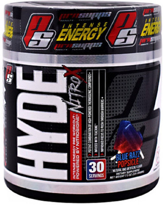 

PROSUPPS Prosupps hyde intense pre-workout EAA (Essential Amino Acids)(225 g, BLUERAZZ POPSICLE)