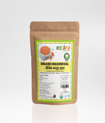 

ecora Masoor Dal Red (Whole, 500 g)
