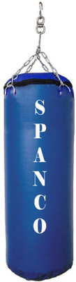 

SPANCO 5.0 Feet Long, SRF - STANDARD Material, Blue Color, Filled with Hanging Chain Hanging Bag(5.0, 60 kg)