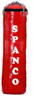 

SPANCO 3.5 Feet Long, SRF - STANDARD Material, Red Color, Filled with Hanging Chain Hanging Bag(3.5, 42 kg)